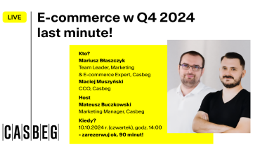 E-commerce w Q4 2024 last minute!
